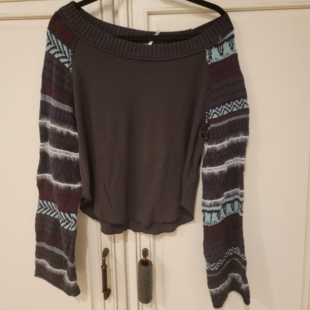 FREE PEOPLE Long Sleeve tee